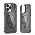 Чехол на заднюю панель Hurtel  Glitter Case MagSafe for iPhone 16 Pro Max - black with glitter 