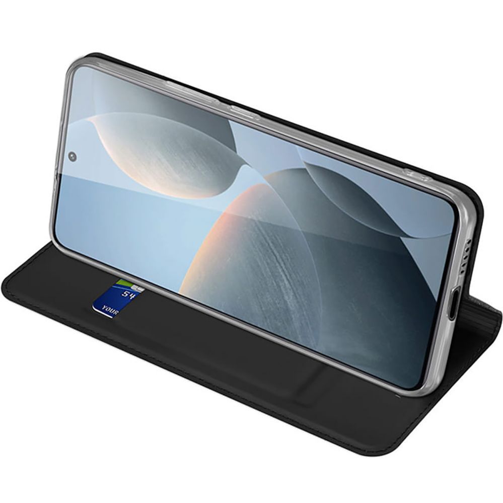 Tagakaaned Dux Ducis Dux Ducis Skin Pro case for Xiaomi Poco X6 Pro 5G / Redmi K70E with flap and card slot - black