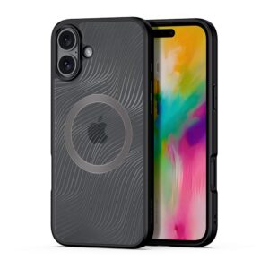Aizmugurējais vāciņš Dux Ducis  Dux Ducis Aimo Mag Case with MagSafe for iPhone 16 Plus - Black 