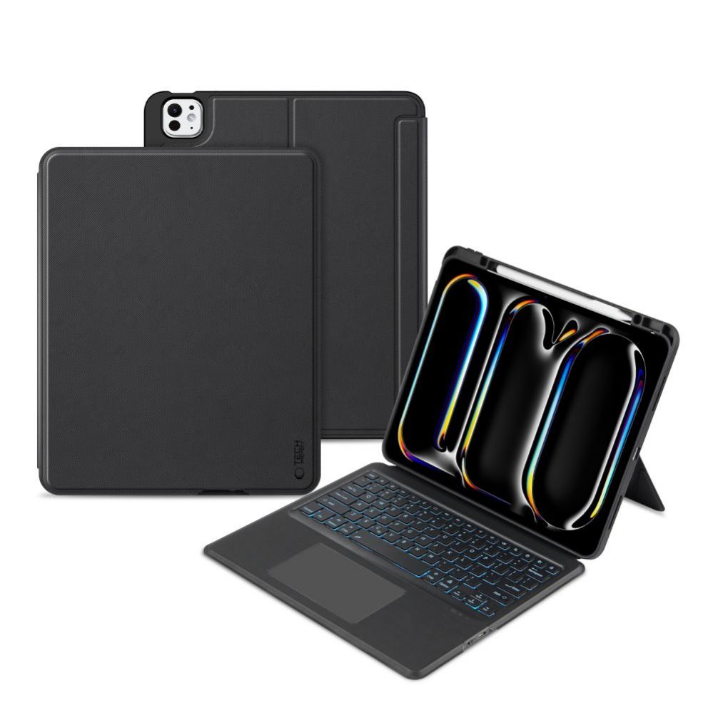 Back panel cover Tech-Protect Tech-Protect SC Mag Pen + Keyboard iPad Pro 13" 7th gen. (2024) - black