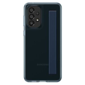 Aizmugurējais vāciņš Samsung - Etui Samsung EF-XA336CB A33 5G A336 czarny/black Slim Strap Cover