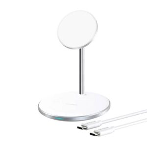 Wireless charger Choetech  Wireless charger Choetech T581-F with stand (white) 