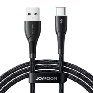 Kabelis Joyroom  Cable Joyroom SA32-AC3 Starry USB to USB-C, 3A, 1m black 