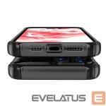 Aizmugurējais vāciņš Hurtel  Hybrid Armor iPhone 16 Pro Case - Black 
