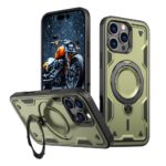 Tagakaaned Hurtel  Hybrid Armor Trendy Case with MagSafe for iPhone 16 Pro - Green 