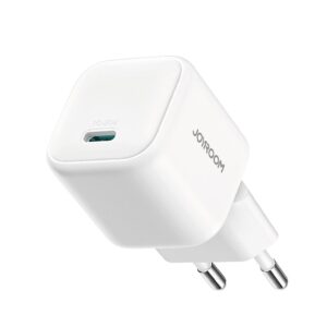Adapteris Joyroom  Joyroom JR-TCG08 GaN 20W Power Delivery Wall Charger - White 