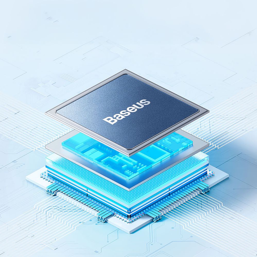 Väline aku Baseus Baseus Airpow 20W 10000mAh Power Bank with Baseus Simple Series USB-A - USB-C 30cm Cable - Black