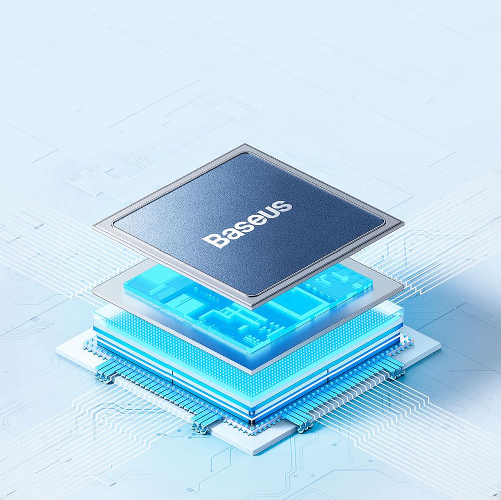 Väline aku Baseus Baseus Airpow 20W 10000mAh Power Bank with Baseus Simple Series USB-A - USB-C 30 cm Cable - White