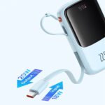 Išorinė baterija Baseus  Baseus Qpow Pro+ 22.5W 10000mAh USB-C Power Bank - Blue 