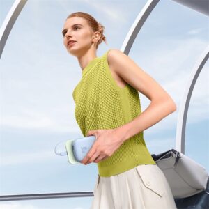 Ārējais akumulators Baseus  Baseus QPow 2 30W 10000mAh Power Bank with Built-in USB-C Cables - Blue