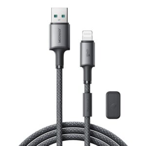Kabelis Joyroom  Joyroom S-A50 Unlimited Series 3A USB-A - Lightning Cable with Magnetic Organizer 1.2m - Gray 