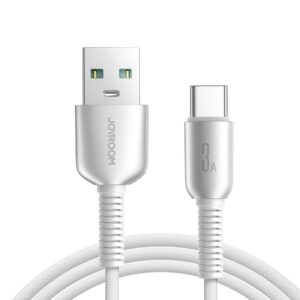 Kabelis Joyroom  Joyroom S-A51 Cutting-Edge Series 3A USB-A - USB-C cable 1.2m - light gray 