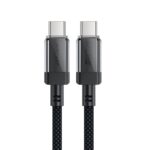 Cable Acefast  Acefast C12 USB-C / USB-C PD cable 60W 480Mb/with nylon braid - black 