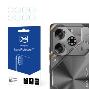 Protective glass 3MK  3mk Lens Protection  Hybrid Camera Glass for Tecno Pova 6 Neo 