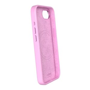 Cits mobilo telefonu aksesuārs Puro  Puro Liquid Silicon Cover "ICON MAG PRO" with Magsafe, metal buttons and camera ring for iPhone 16E, pink 