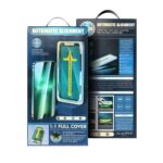 Aizsargstikls iLike Apple 5D Full Glue Tempered Glass for iPhone 13 / 13 Pro / 14 black + applicator