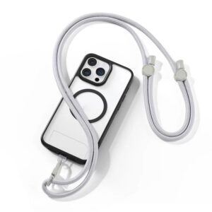 Ring Holder Dux Ducis Universal DUX DUCIS Plaz - cross-body phone strap - grey Grey