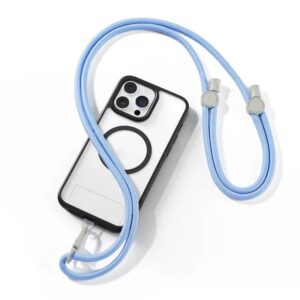 Ring Holder Dux Ducis Universal DUX DUCIS Plaz - cross-body phone strap - light blue Light Blue