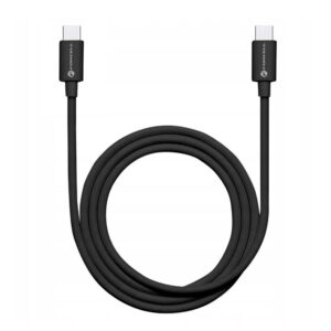 Kabelis Forcell  Cable USB C to USB C Forcell F-Energy QC PD Tube 1 m C293 black 