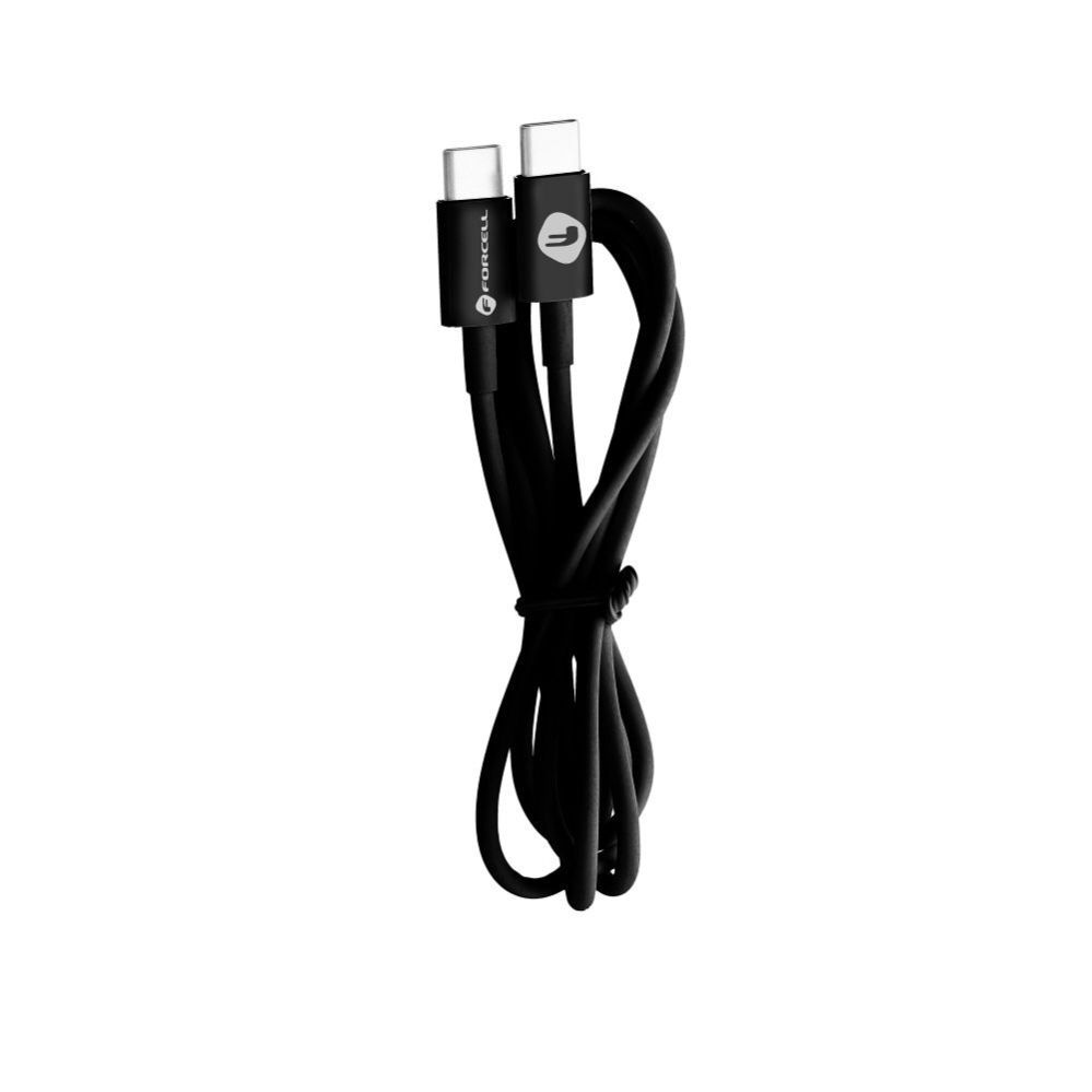 Cable Forcell Cable USB C to USB C Forcell F-Energy QC PD Tube 1 m C293 black