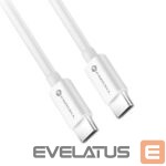Кабель Forcell  Cable USB C to USB C Forcell F-Energy QC4.0 PD 5A 100W 3 m C339 white 