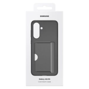 Nugarėlės dėklai Samsung - Samsung Card Slot Case EF-OA366TBEGWW with Card Slot for Samsung Galaxy A36 5G - Black 