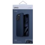 Nugarėlės dėklai UNIQ  Uniq Lino case for iPhone 13 Pro / iPhone 13 - blue 