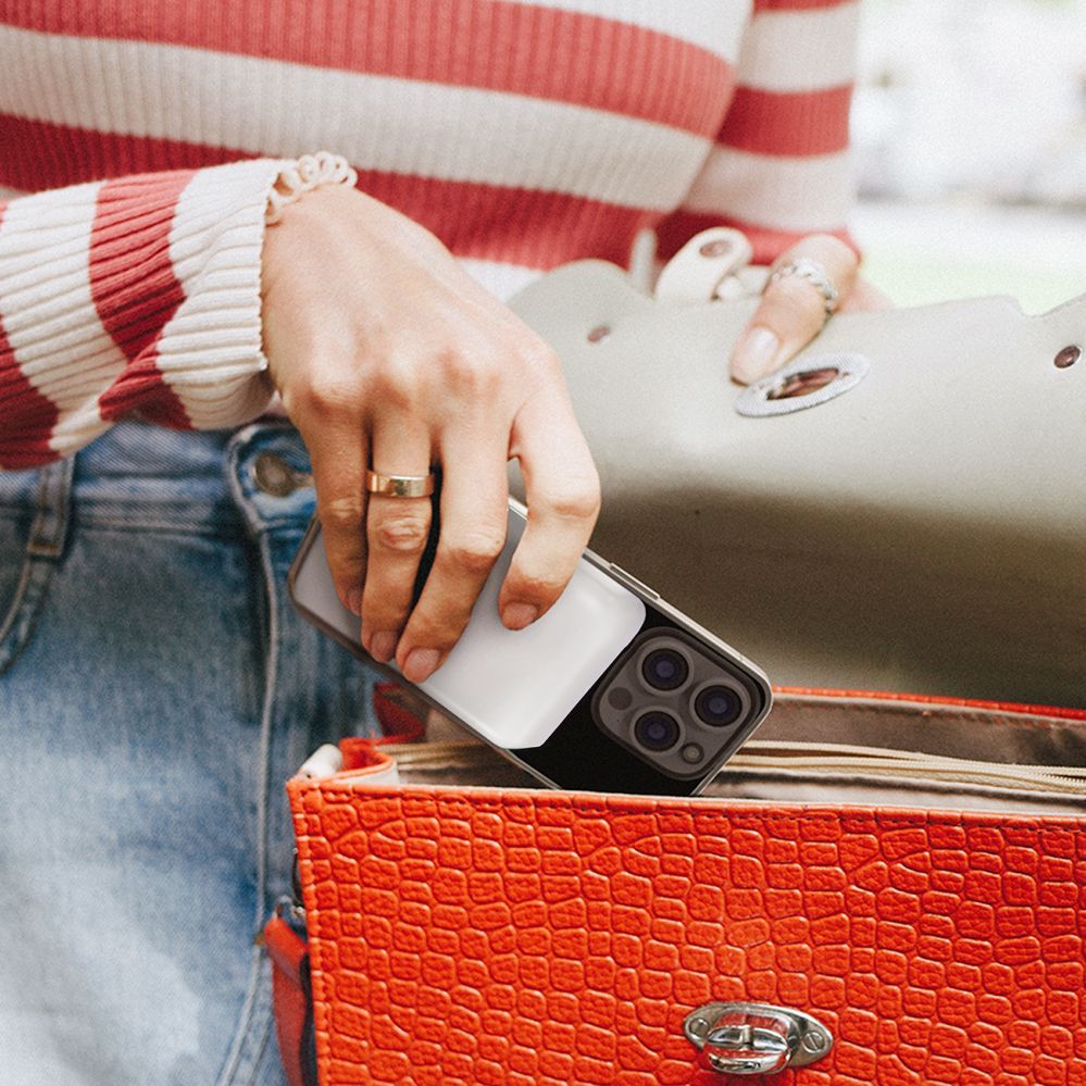 Väline aku Wozinsky Wozinsky WRW349YWS 10,000 mAh Magnetic Power Bank - White