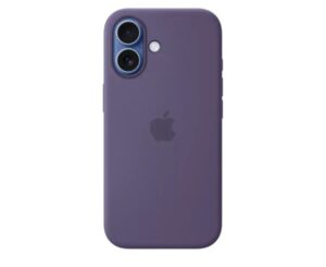 Back panel cover Apple  iPhone 17 Silicone Case with MagSafe - Purple Fog Purple