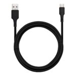 Cable Blue Star  Cable USB A do USB C Blue Star 3A 1 m DC-001AC3.0 black 