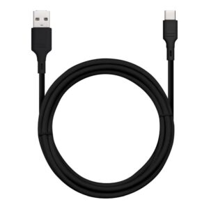 Kabelis Blue Star  Cable USB A do USB C Blue Star 3A 1 m DC-001AC3.0 black 