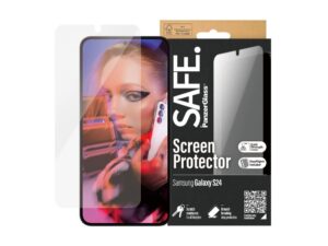 Back panel cover PanzerGlass  SAFE by  Screen Protector Samsung Galaxy S24 | Ultra-Wide Fit w EasyAligner | 