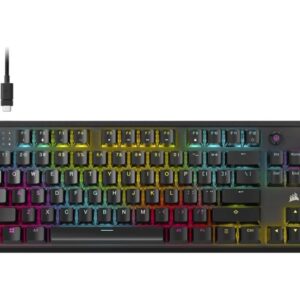 Computer keyboard Corsair  K70 CORE TKL | Tenkeyless Mechanical Gaming Keyboard | Wired | NA | Black | 0.973 g | MLX RED 