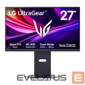 Monitorid LG  27G850A-B 27"Nano IPS/3840x2160/HDMI, DisplayPort, Headphone Out, Black 