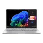 Портативный компьютер Asus  Vivobook S S5507QA-MA112W | Cool Silver | 15.6 " | OLED | 3K | 2880 x 1620 pixels | Glossy | Snapdragon X Elite | X1E 78 100 | 32 GB | LPDDR5X | Solid-state drive capacity 1000 GB | Qualcomm Adreno GPU | Windows 11 Home | 802.11be | Bluetooth version 5.4 | Keyboard language English | Keyboard backlit | Warranty 24 month(s) 