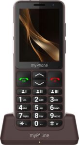 Mobilie telefoni MyPhone  Bueno LTE Praline Collection | Brown | 2.8 " | IPS | 48 MB | 128 MB | Single SIM | MicroSD | 3G | Bluetooth | Main camera resolution 2 MP | 2000 mAh