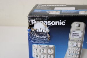 Telephone set Panasonic  SALE OUT. | SALE OUT.  | Cordless | KX-TGE210FXN | Built-in display | Caller ID | Champagne | Conference call | Phonebook capacity 150 entries | Speakerphone | DAMAGED PACKAGING