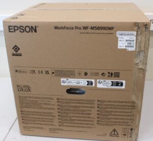 Printers EPSON  SALE OUT.  WorkForce Pro WF-M5899DWF |  WorkForce Pro | WF-M5899DWF | Inkjet | Mono | Mono Multifunction Printer | A4 | Wi-Fi | DAMAGED PACKAGING 