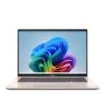 Sülearvuti Asus  Vivobook 14 X1407QA-LY045W | Platinum Gold | 14 " | IPS | WUXGA | 1920 x 1200 pixels | Anti-glare | Snapdragon X | X1 26 100 | 16 GB | LPDDR5X | Solid-state drive capacity 512 GB | Qualcomm Adreno GPU | Windows 11 Home | 802.11ax | Bluetooth version 5.3 | Keyboard language English | Keyboard backlit | Warranty 24 month(s) 