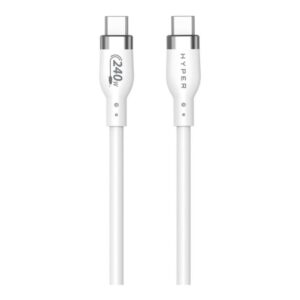 Кабель HYPER  | 1M Silicone 240W USB-C Charging Cable | USB-C to USB-C 