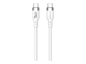 Кабель HYPER  | 2M Silicone 240W USB-C Charging Cable | USB-C to USB-C 
