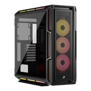 Datoru korpusi Corsair  PC Case | iCUE LINK 5000T LX RGB | Black | Mid-Tower | Power supply included No 