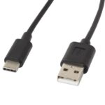 Kabelis Lanberg  USB Type-A to USB Type-C 2.0 Cable, 1.8 m | CA-USBO-10CC-0018-BK | USB Type-A to USB Type-C 