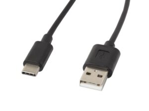 Cable Lanberg  USB Type-A to USB Type-C 2.0 Cable, 1.8 m | CA-USBO-10CC-0018-BK | USB Type-A to USB Type-C 