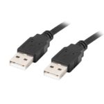 Kabelis Lanberg  Cable USB-A 2.0 | CA-USBA-20CU-0018-BK | USB Type-A to USB Type-A 