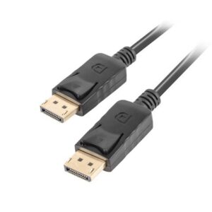 Kaabel Lanberg  DisplayPort Cable 19 Pin V1.2 4K | CA-DPDP-10CC-0005-BK | DisplayPort to DisplayPort 