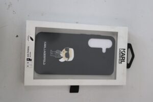 Nugarėlės dėklai Karl Lagerfeld  SALE OUT.  KLHCS24SSMHKNPK S24 S921black Silicone Ikonik Metal Pin DIRTY PACKAGING |  DIRTY PACKAGING 