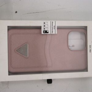 Aizmugurējais vāciņš Guess  SALE OUT.  GUHCP13XPSATPP iPhone 13 Pro Max 6,7" różowy/pink hardcase SaffianoTriangle Logo Cardslot DIRTY PACKAGING |  DIRTY PACKAGING