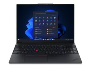 Laptop computer Lenovo  ThinkPad E16 G3 AMD | Black | 16 " | IPS | WUXGA | 1920 x 1200 pixels | Anti-glare | AMD Ryzen 5 | 230 | 16 GB | SO-DIMM DDR5 | Solid-state drive capacity 512 GB | AMD Radeon 760M Graphics | Windows 11 Pro | 802.11ax | Bluetooth version 5.3 | Keyboard language Nordic | Keyboard backlit | Warranty 36 month(s) | Battery warranty 12 month(s) 