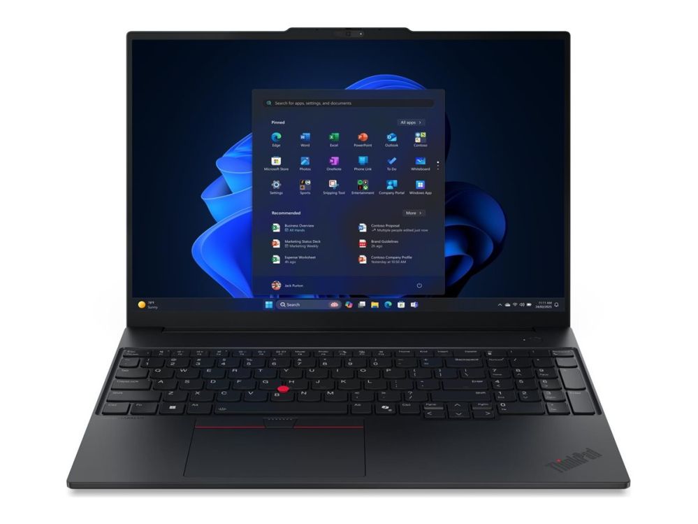 Sülearvuti Lenovo ThinkPad E16 G3 AMD | Black | 16 " | IPS | WUXGA | 1920 x 1200 pixels | Anti-glare | AMD Ryzen 5 | 230 | 16 GB | SO-DIMM DDR5 | Solid-state drive capacity 512 GB | AMD Radeon 760M Graphics | Windows 11 Pro | 802.11ax | Bluetooth version 5.3 | Keyboard language Nordic | Keyboard backlit | Warranty 36 month(s) | Battery warranty 12 month(s)